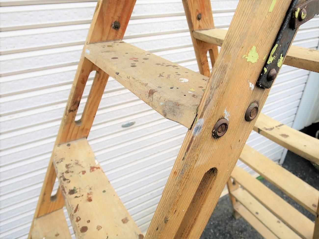 アンティークラダー ヴィンテージ ラダー / はしご - アンティーク、ビンテージの