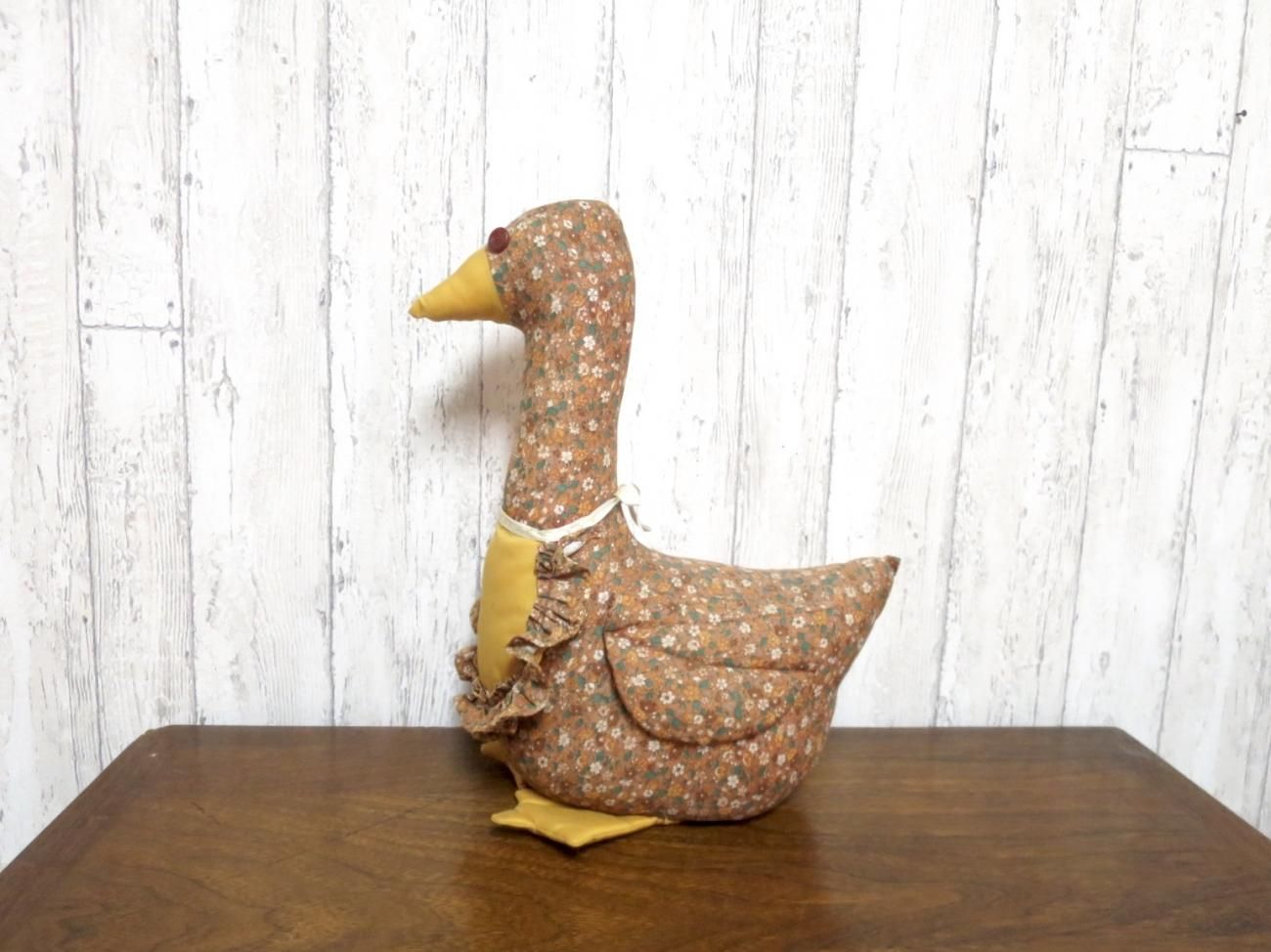 人見知りアヒルくん ぬいぐるみ ハンドメイド ヴィンテージトイ 海外作家様 ぬいぐるみ ハンドメイド あみぐるみ アヒルちゃん｜Yahoo!フリマ（旧