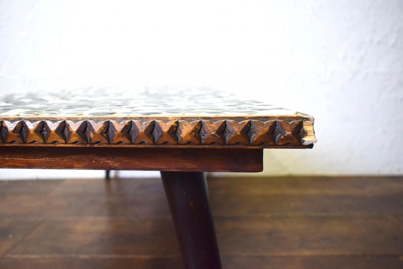 ビンテージ タイルトップ テーブル - 大阪和泉市のアンティーク