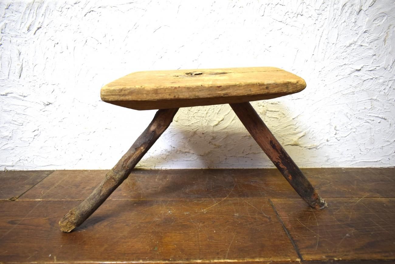 無垢材 プリミティブスツール クラフトジャーナル│プリミティブオブジェ｜スツール – CRAFT