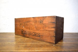 ビンテージ GLOVE RUBBERS BRAND 木箱
