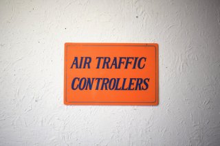 ビンテージ AIR TRFFIC CONTROLLERS 看板