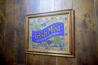 ビンテージ Irish Mist パブミラー