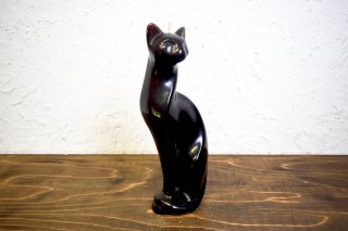 ビンテージ 黒猫キャンドル