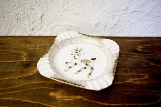 ビンテージ 陶器アシュトレイ