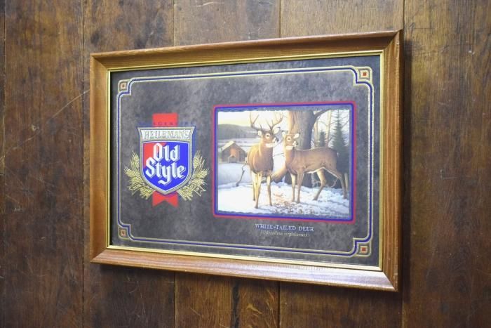 ビンテージ Old Style パブミラー - 大阪和泉市のアンティーク