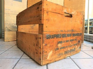 ビンテージ SHAPIRO GILMAN SHANDLER 木箱