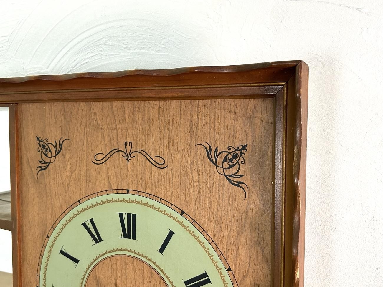 ビンテージ TURNER社製 クロック付きシャドーボックス - 大阪和泉市の