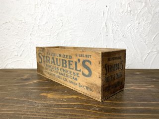 ビンテージ C.A.STRAUBEL Co. 木箱