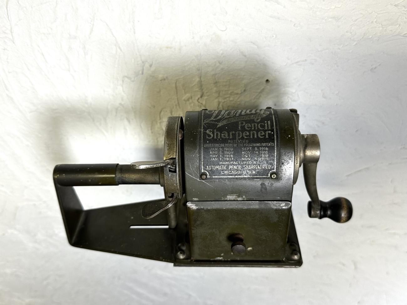 アメリカンビンテージ鉛筆削り　ペンシルシャープナー USA antique アメリカアンティーク APSCO アプスコ ペンシル