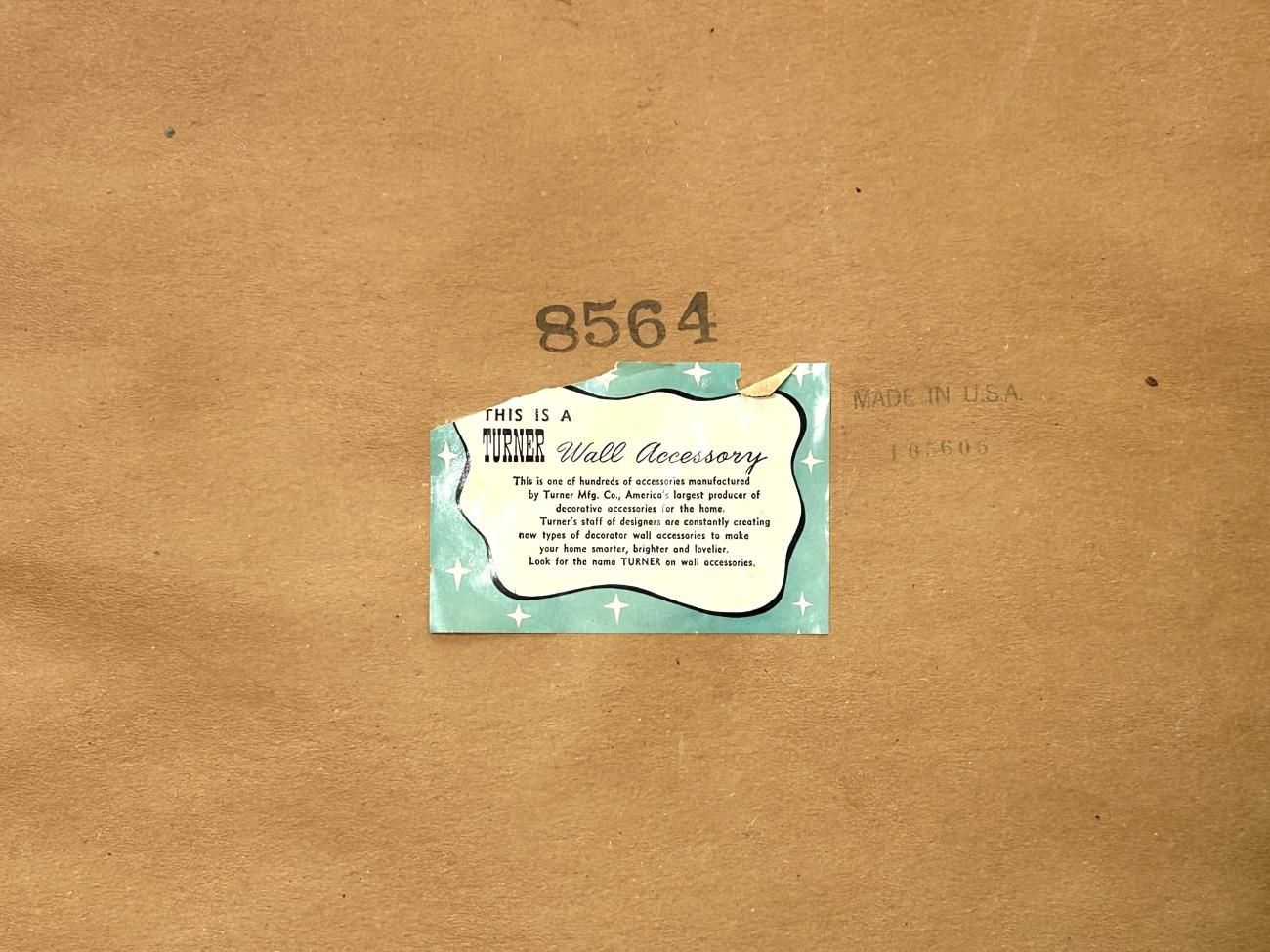 ビンテージ 50-60's TURNER社製 シャドーボックス - 大阪和泉市 ビンテージ 50-60's TURNER社製 シャドーボックス - 大阪和泉市