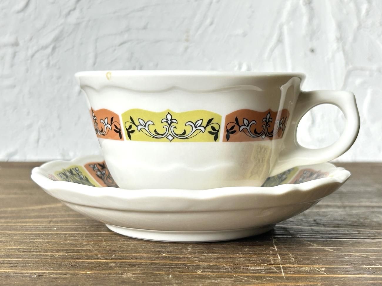ビンテージ SYRACUSE CHINA カップ&ソーサー