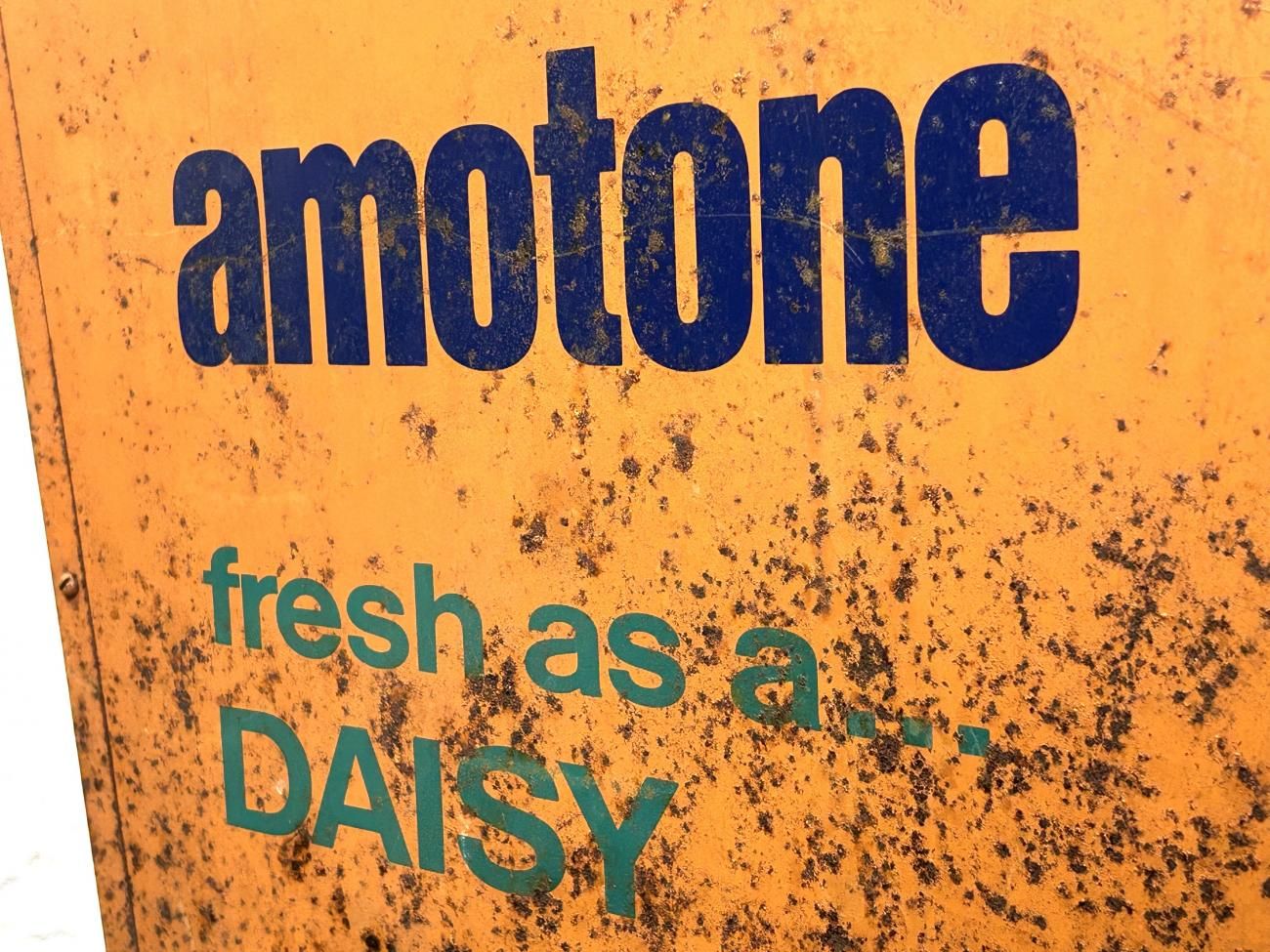 ビンテージ Amotone アイアンダストボックス