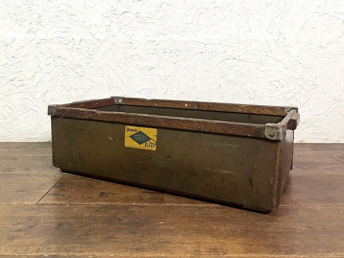 アンティーク DIAMOND FIBRE ファイバーコンテナ