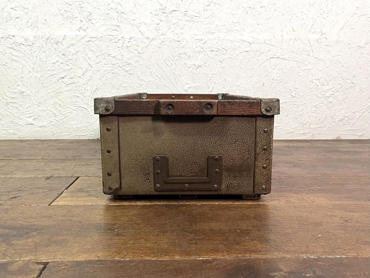 アンティーク DIAMOND FIBRE ファイバーコンテナ