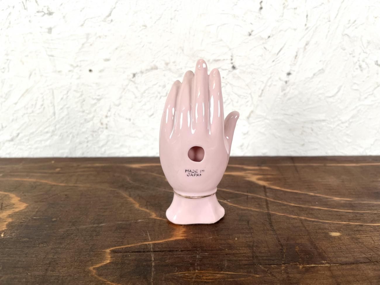 ホワイト 手の形状の皿　ハンドトレイ　ヴィンテージ ホワイト 手の形状の皿 ハンドトレイ ヴィンテージ