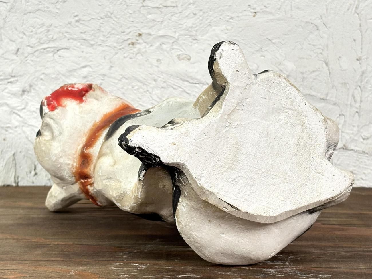 ビンテージ Chalkware Bulldog チョークウェア ブルドッグ 置物 ビンテージ Chalkware Bulldog チョークウェア ブルドッグ 置物