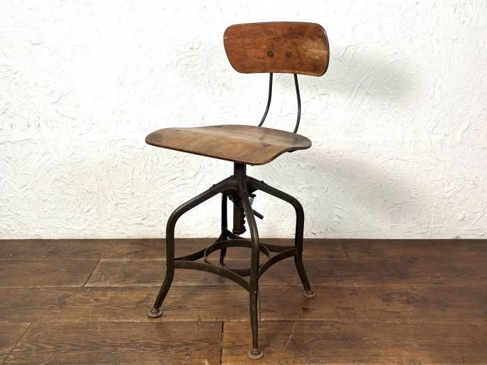 40s ビンテージ アンティーク TOLEDO トレド ドラフティング チェア ビンテージ TOLEDO ドラフティングチェア