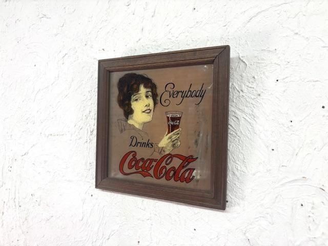 Coca-Cola ヴィンテージパブミラー　46×31センチ ビンテージ パブミラー Coca-Cola（コカ・コーラ）特大サイズ（7