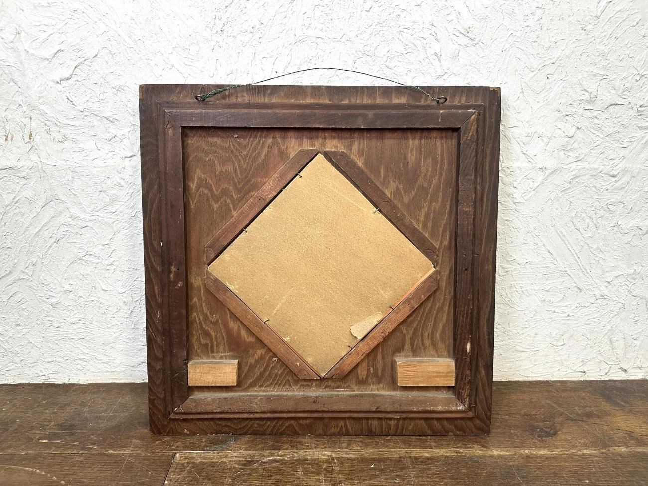 英国 アンティーク 家具 ウォールハンガー フック ミラー付き 木製 6697d 英国 アンティーク 家具 ウォールハンガー フック ミラー付き 木製