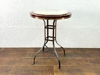 アンティーク　テーブル アンティークテーブル アンティークテイストメタル テーブル ZX