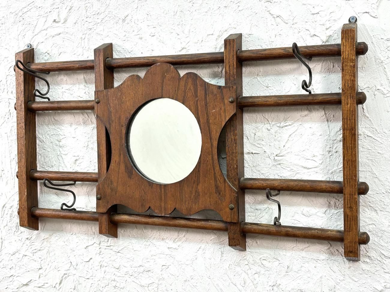 アンティーク 木製 壁掛け ウォールフック b2abde788b13e95800b20889ae25e8