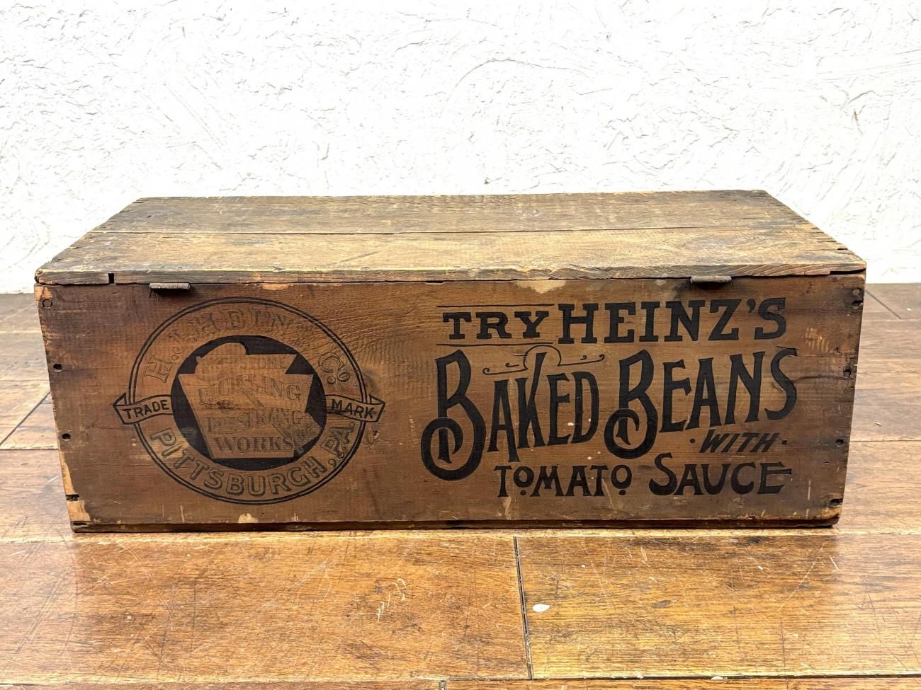 アンティーク HEINZ社 木箱