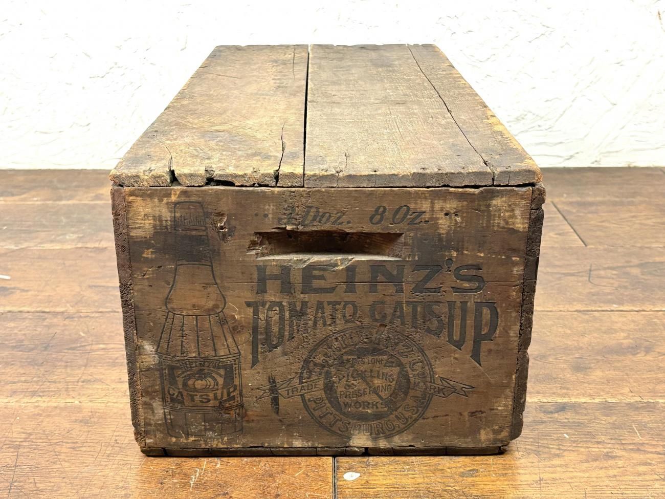アンティーク HEINZ社 木箱