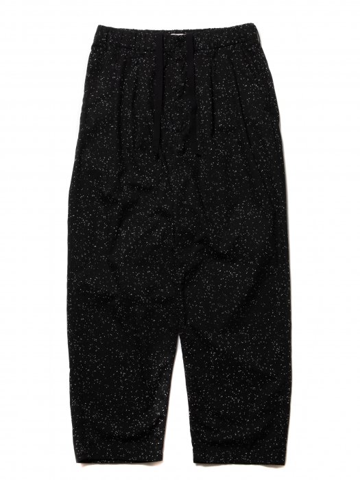 COOTIE / Splatter Print OX 2 Tuck Easy Pants