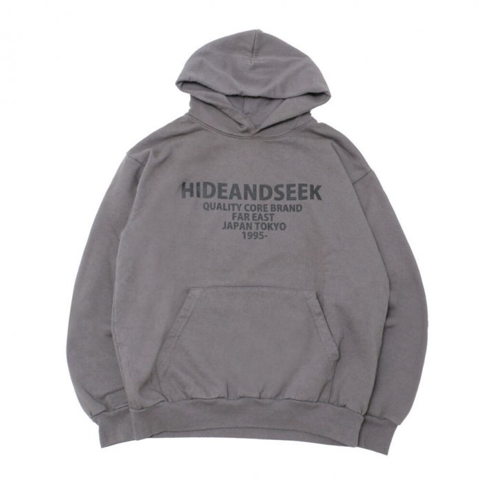 HideandSeek / Logo Hooded Sweat Shirt