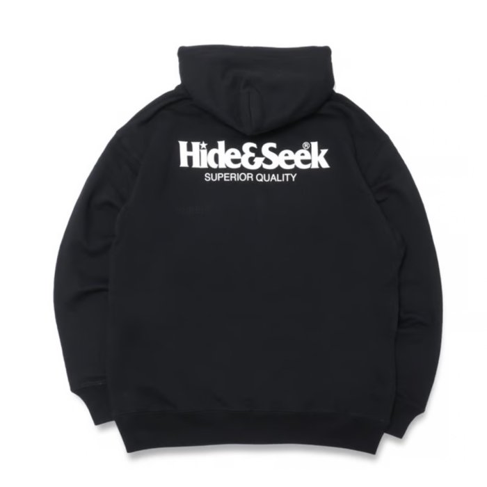 HideandSeek / Logo Hooded Sweat Shirt