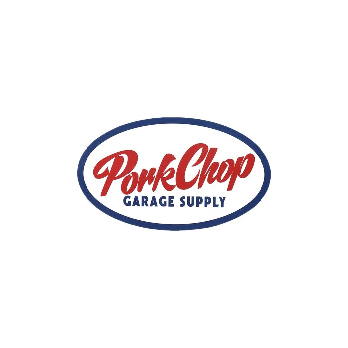 PORKCHOP GARAGE SUPPLY / OVAL TRICO STICKER (SMALL)