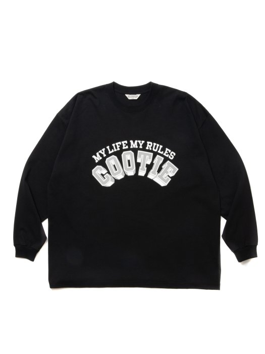 COOTIE / Open End Yarn Print L/S Tee