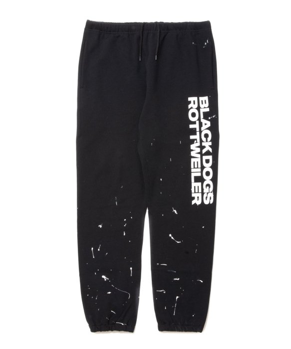 ROTTWEILER / R.W PAINTED SWEAT PANTS