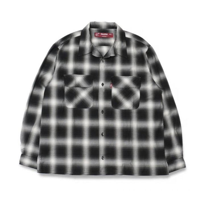 HideandSeek / Ombre Check L/S Shirt