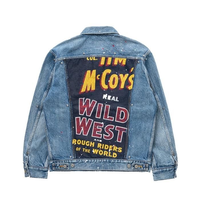 RATS / 3RD TYPE STUDS DENIM JACKET