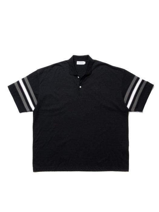 COOTIE / Jacquard Sleeve S/S Polo