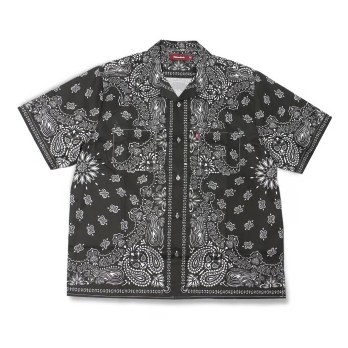 HideandSeek / Bandana Pattern S/S Shirt