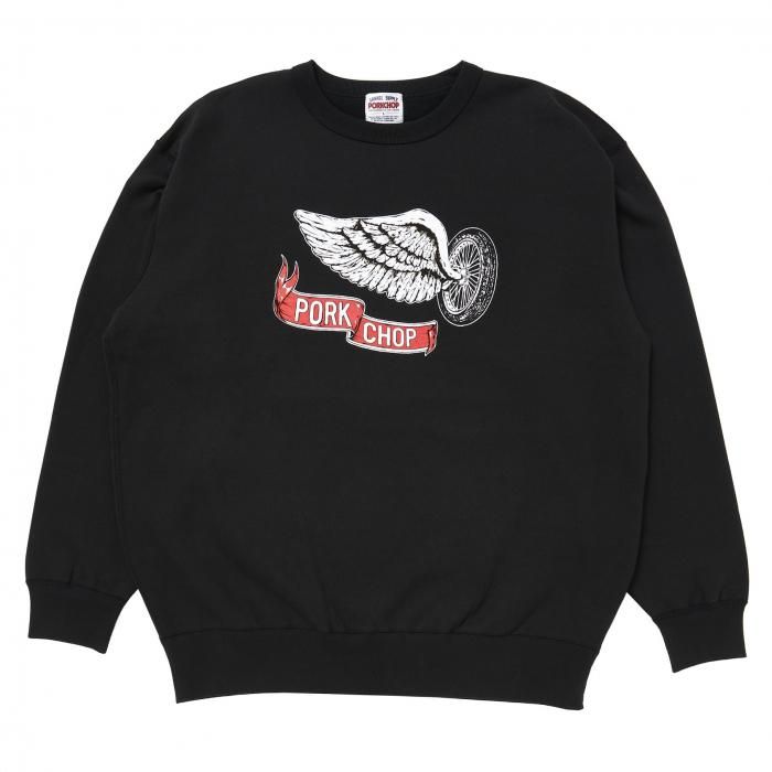 PORKCHOP GARAGE SUPPLY / FLYING WEEL  P SWEAT