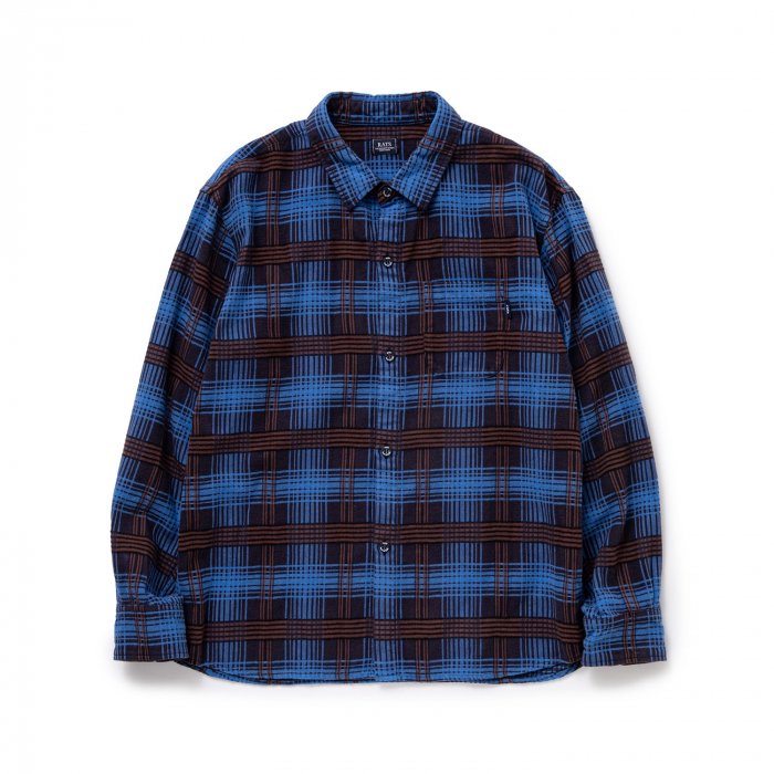 RATS / C/R FLANNEL CHECK SHIRT