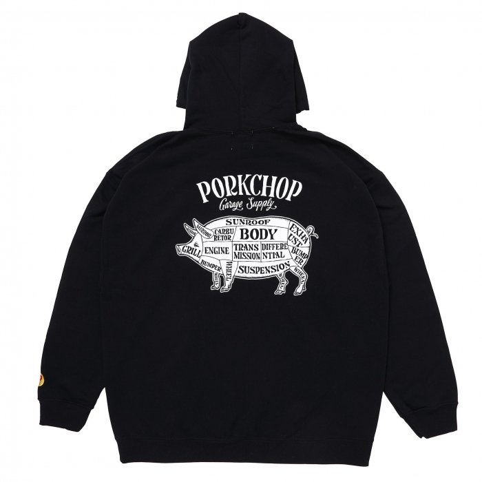 PORKCHOP GARAGE SUPPLY / PORK BACK HOODIE