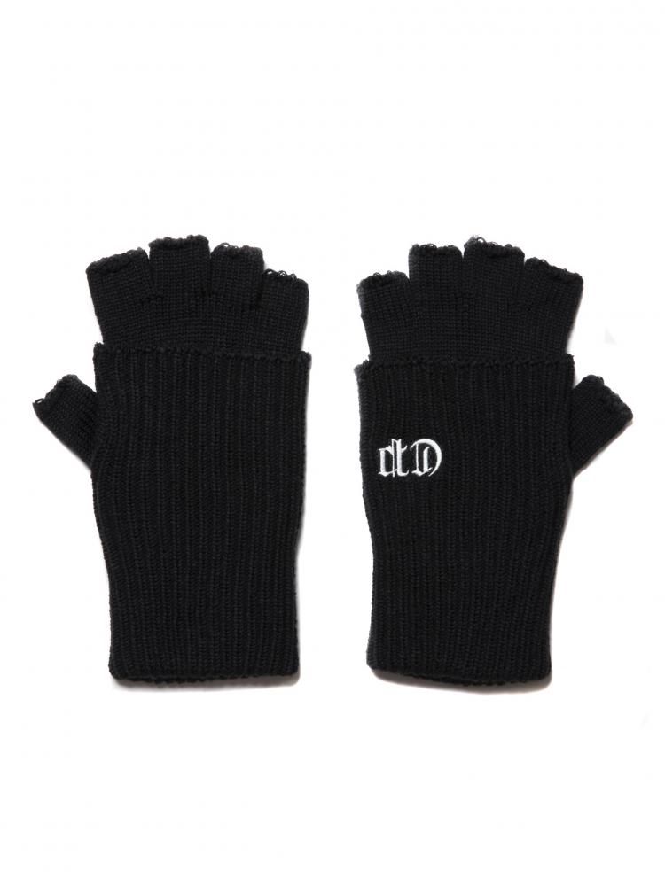 COOTIE / Lowgauge Fingerless Knit Glove