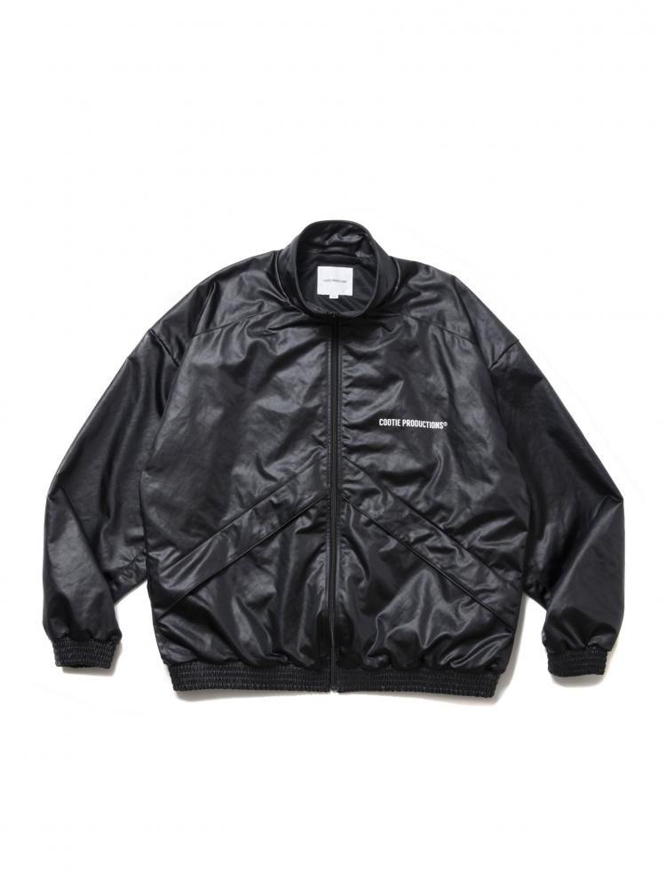 COOTIE / Damp Coated Satin Track Jacket