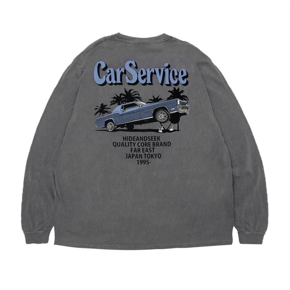 HideandSeek / HIDEANDSEEK  CarService L/S Tee-2 (Back)