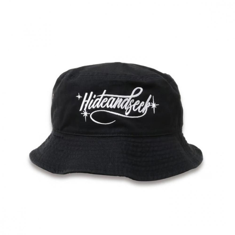 HideandSeek / Cursive Logo Crusher Hat