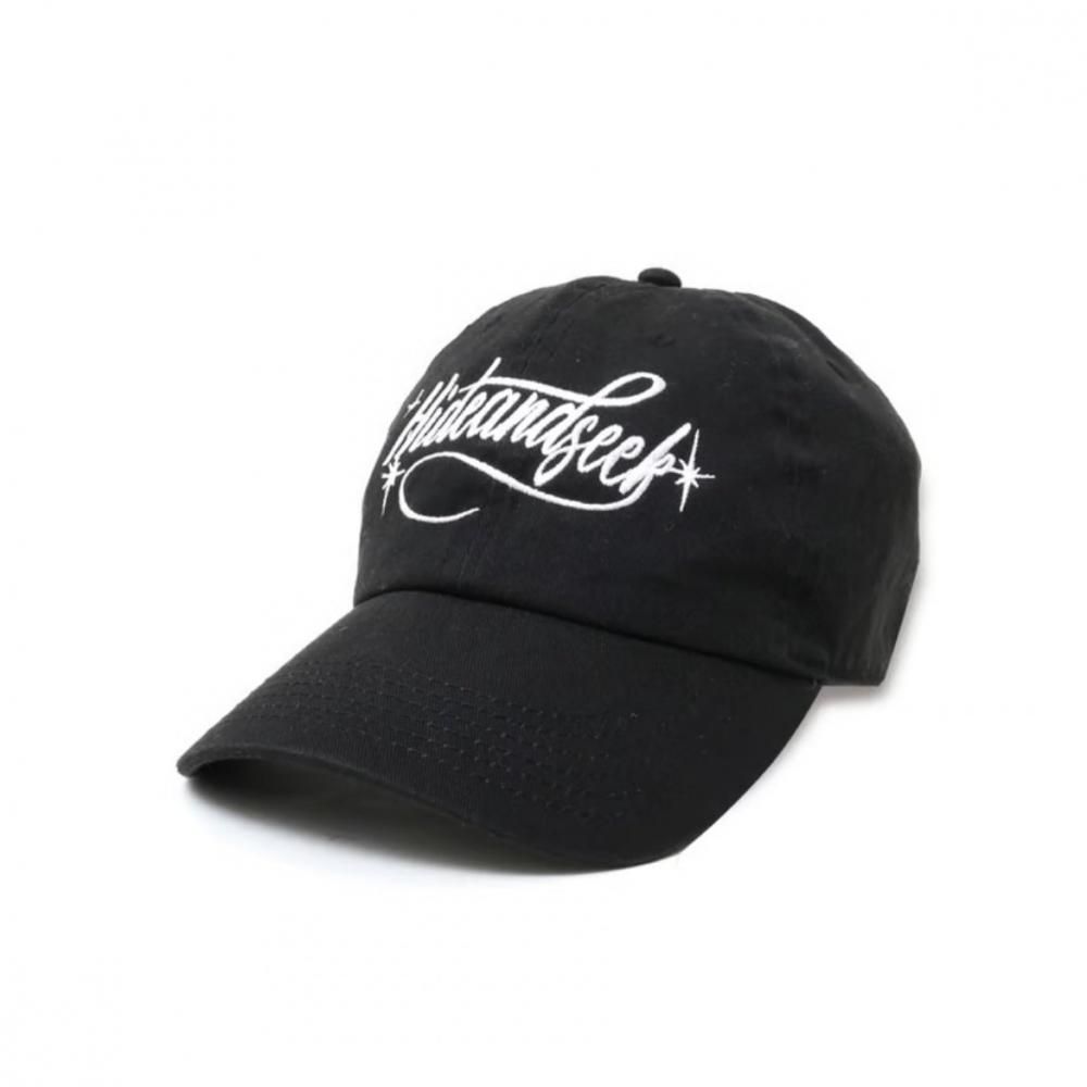HideandSeek / Cursive Logo Baseball Cap