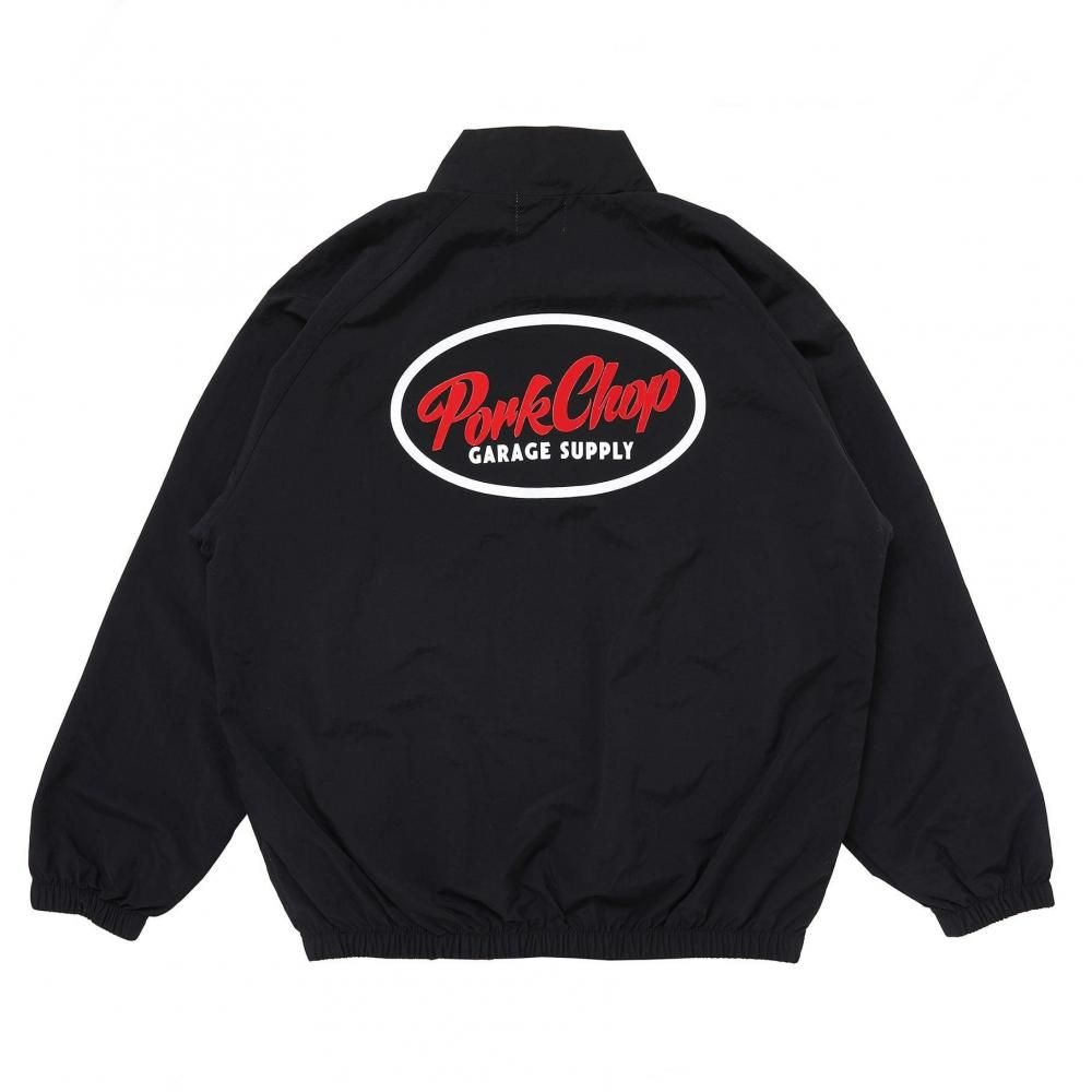 PORKCHOP GARAGE SUPPLY / OVAL LOGO NYLON JACKET