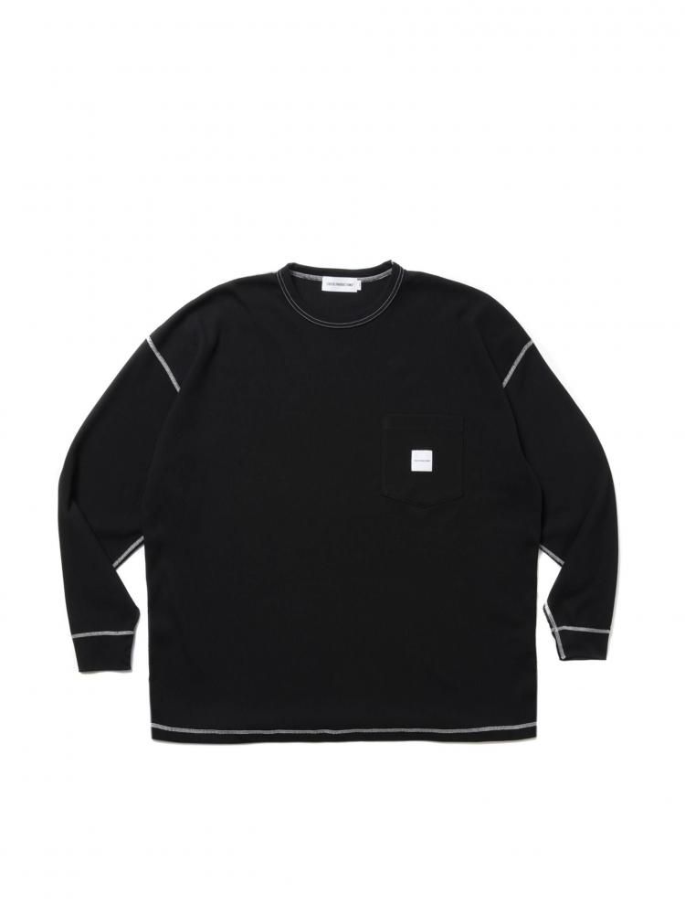 COOTIE / T/C Waffle Error Fit L/S Tee
