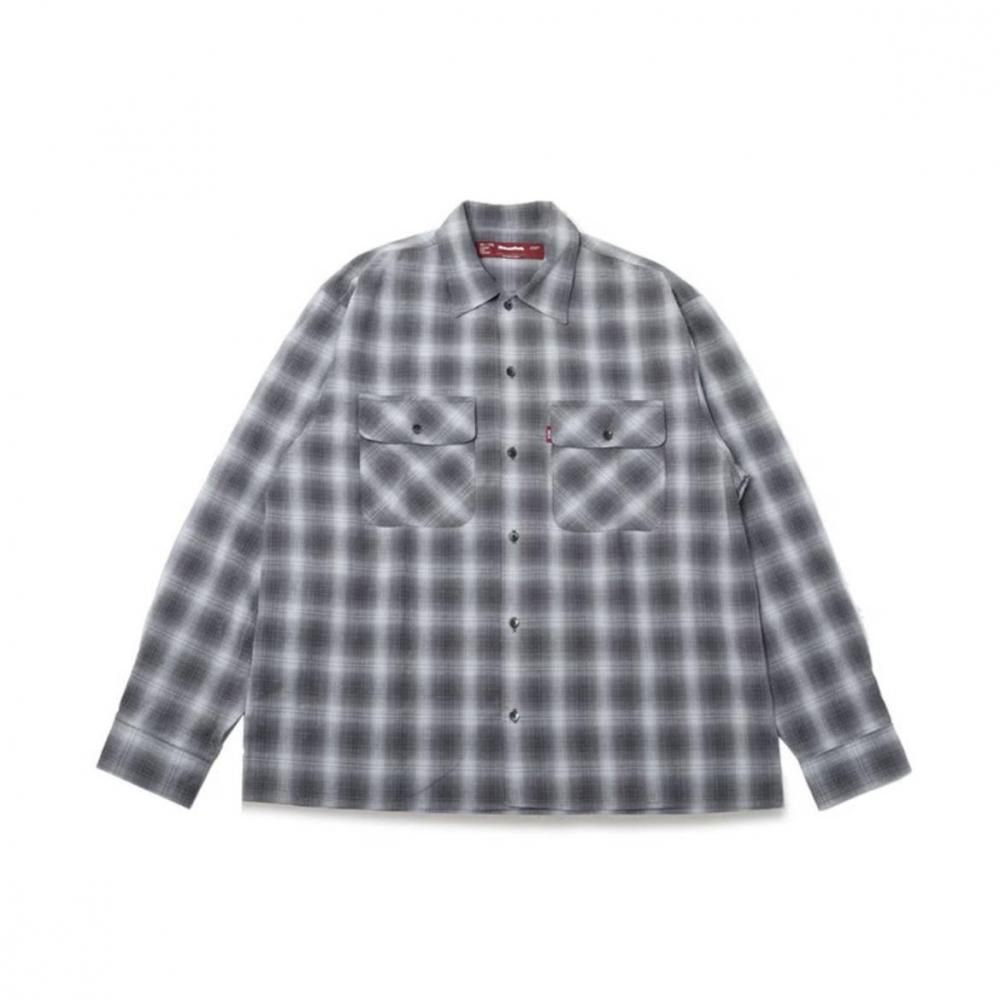HideandSeek / Ombre Check L/S Shirt