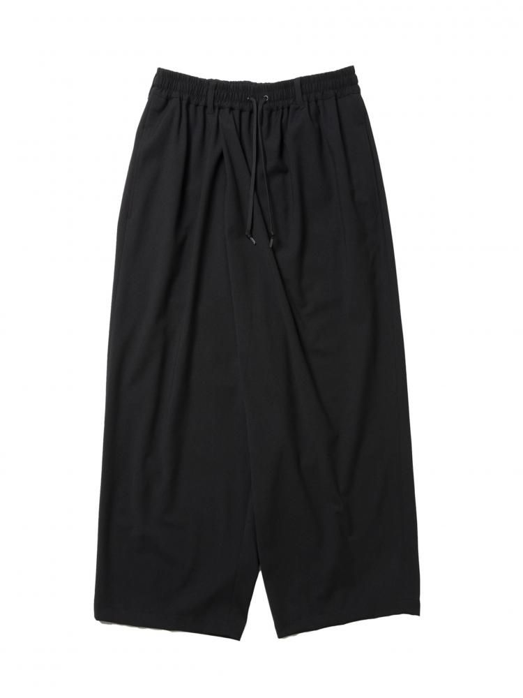 COOTIE / Leno Cloth Wrap Wide Easy Trousers